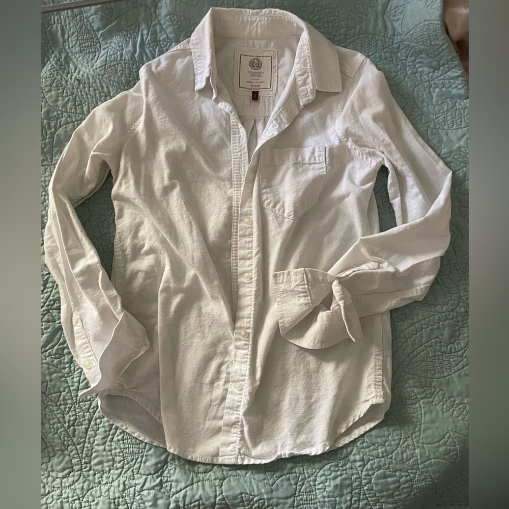 White Button-Up Shirt